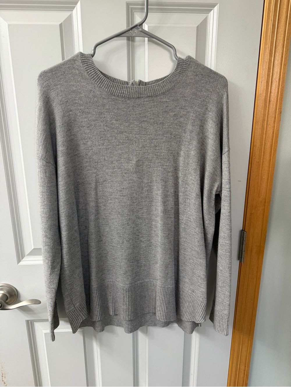 H&M Light Gray Crewneck Sweater